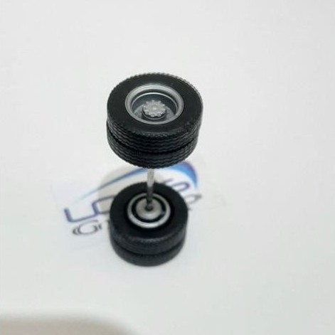 Herpa roda truk ban double skala 87 12mm