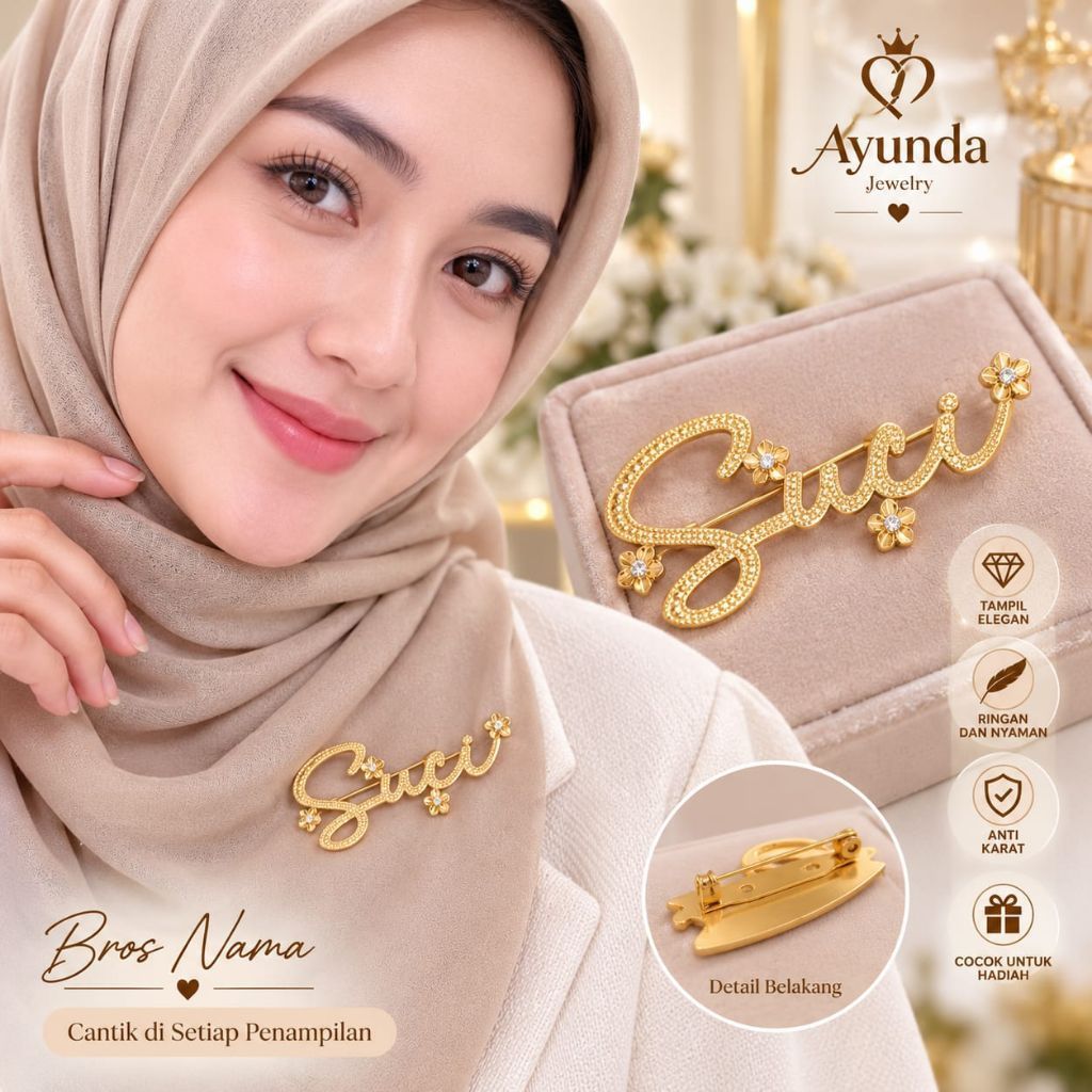 Bros Custom Nama Bros hijab Bros Nama