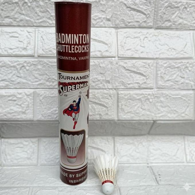 NEW SHUTTLECOCK / KOK / COCK BADMINTON MIDO SUPERMAN COKLAT TEGAL
