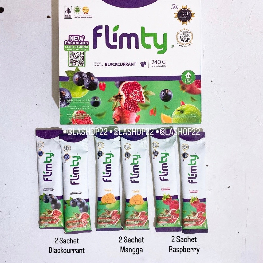 Flimty 6 Sachet Semua Rasa Flimty Makassar Flimty Sachet