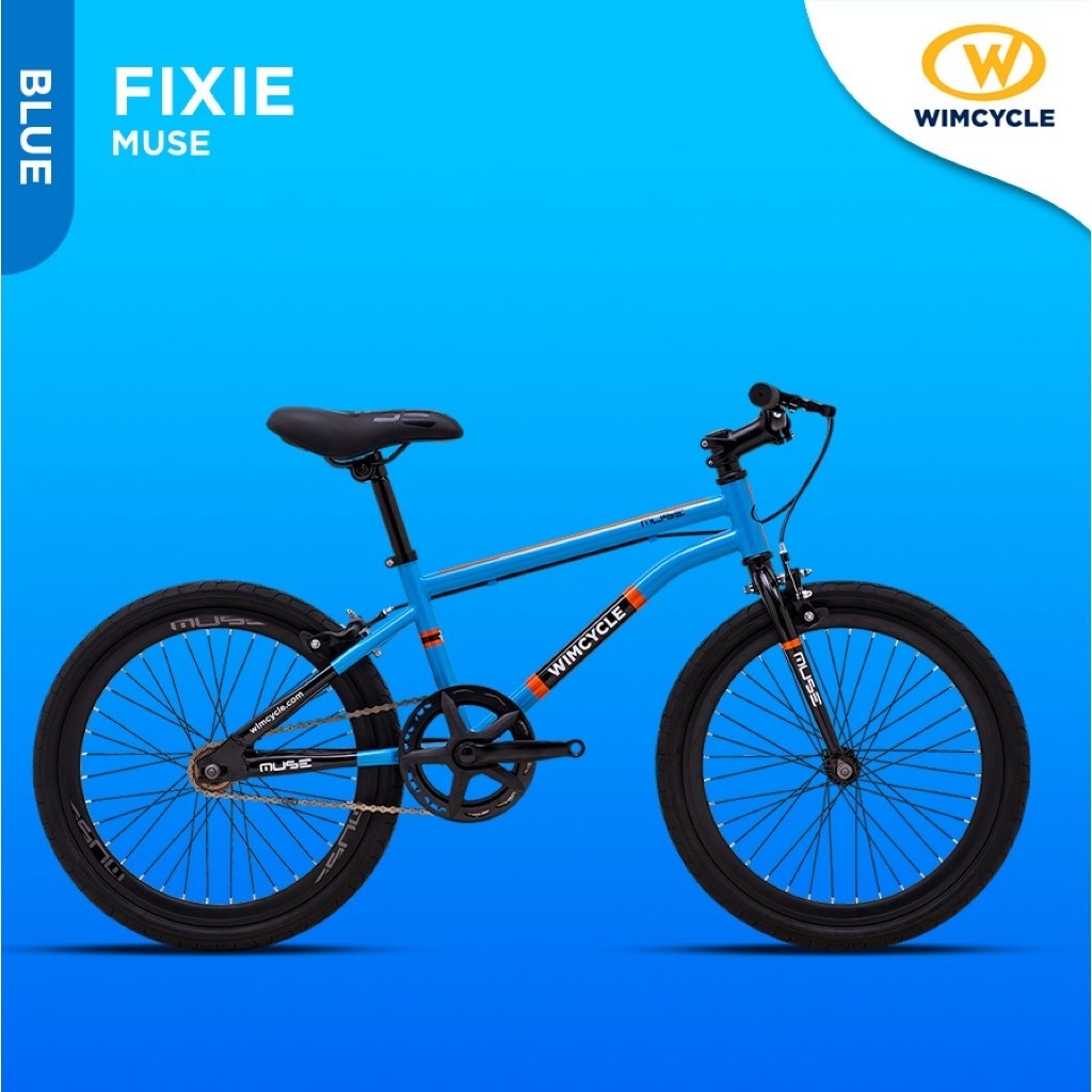 Sepeda Fixie Anak 20 Inch Wimcycle Muse