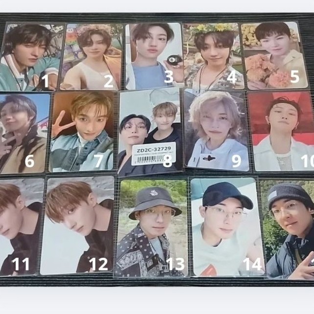[CEK DESK] wonwoo its in the soop dk dxs blue dokyeom minghao hao the8 carat membership 2024 jeongha