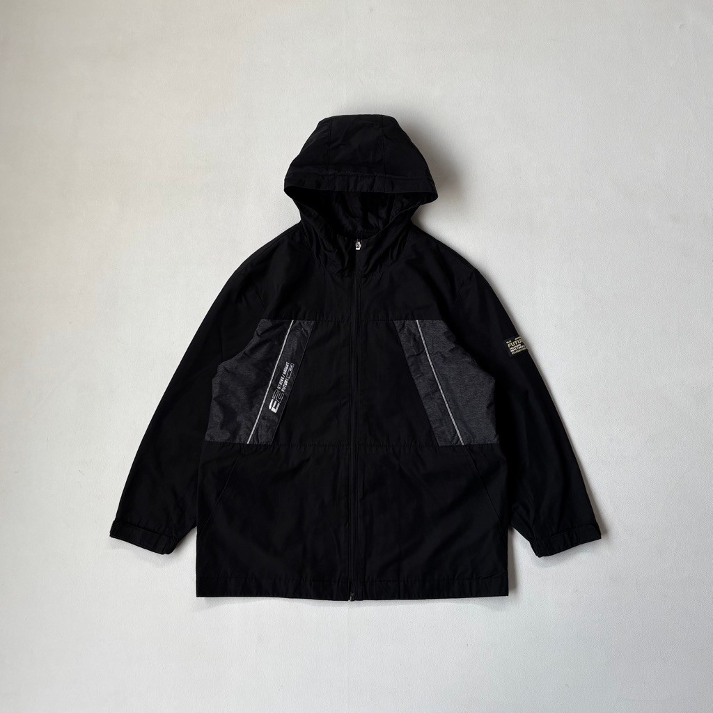 Ecolier Windbreaker Jacket Black