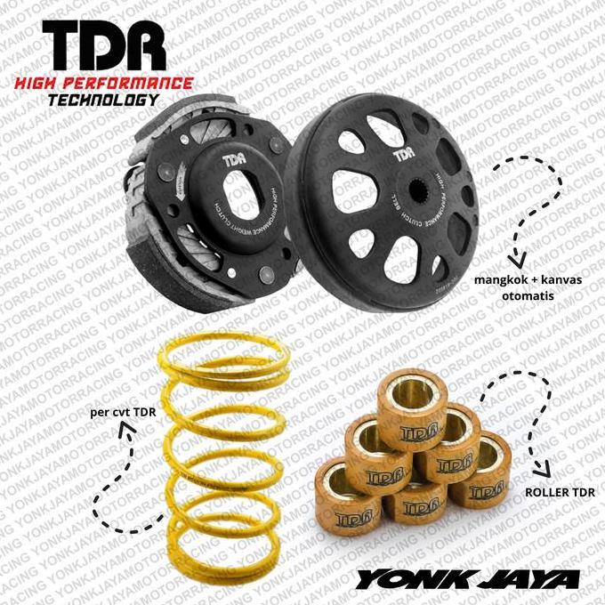 PAKET AKSELERASI / PAKET CVT KIRIAN TDR  + MANGKOK KANVAS OTOMATIS FREEGO