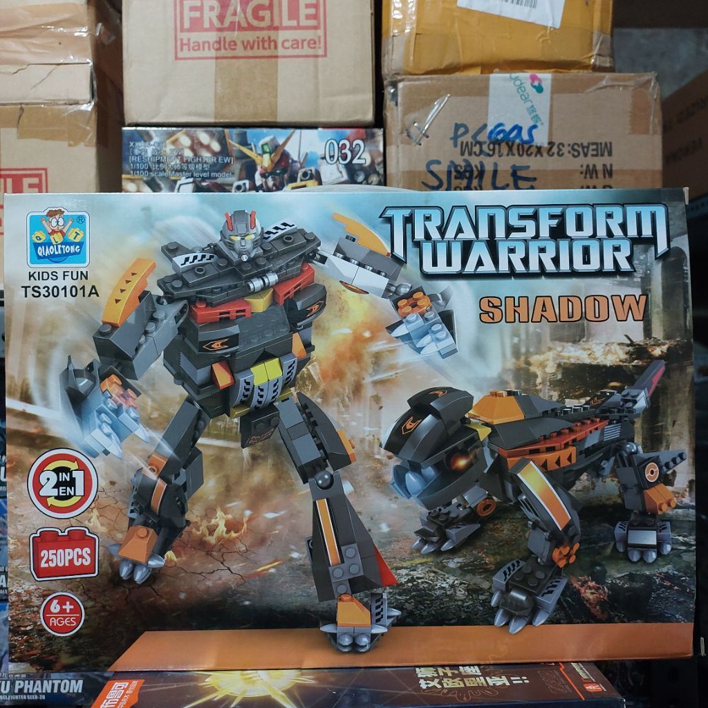 Blok Lego Transform Warrior Shadow Thunder