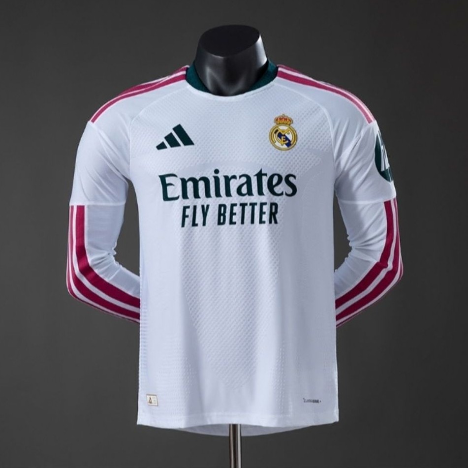 (PLAYER ISSUE) JERSEY MADRID HOME LONG SLEVEE PLAYER ISSUE 2026/2027