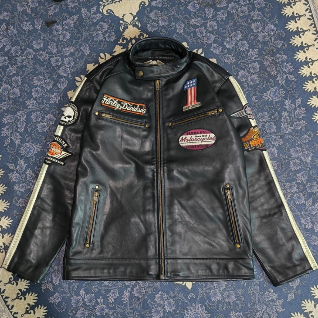 Jaket Kulit Harley Davidson