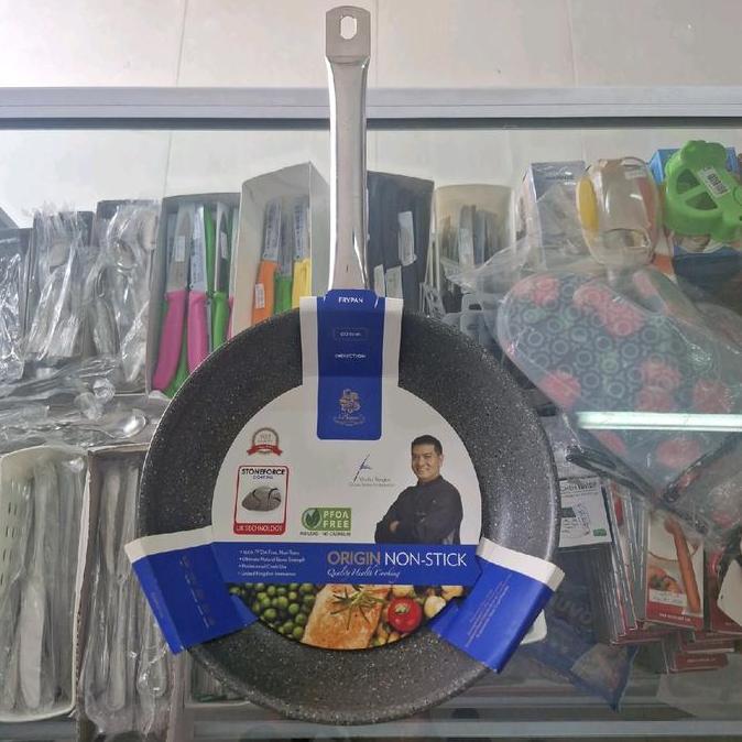 B2003726 Frying Pan Non Stick Bima Origin D26cm, Stone Force Coating, 3ply Base Cookware