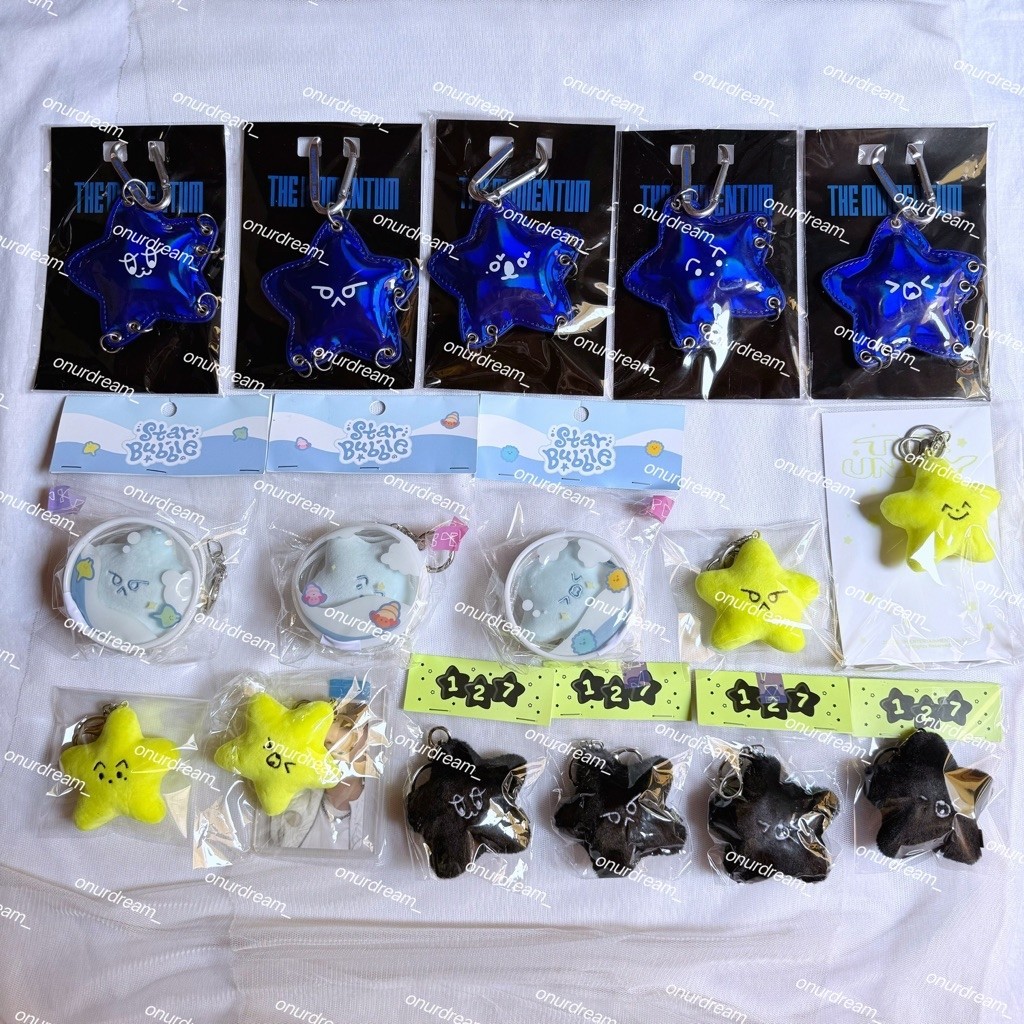 NCT 127 The Unity The Momentum JP Everland Starfish Star Bubble MD