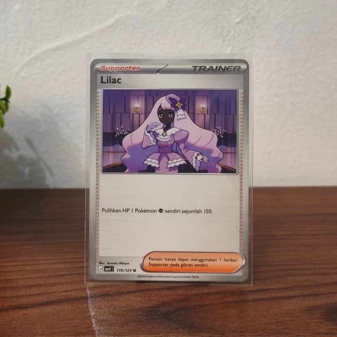 Pokemon TCG | Kartu Pokemon Trainer Lilac 119/123 [MA4] Indonesia
