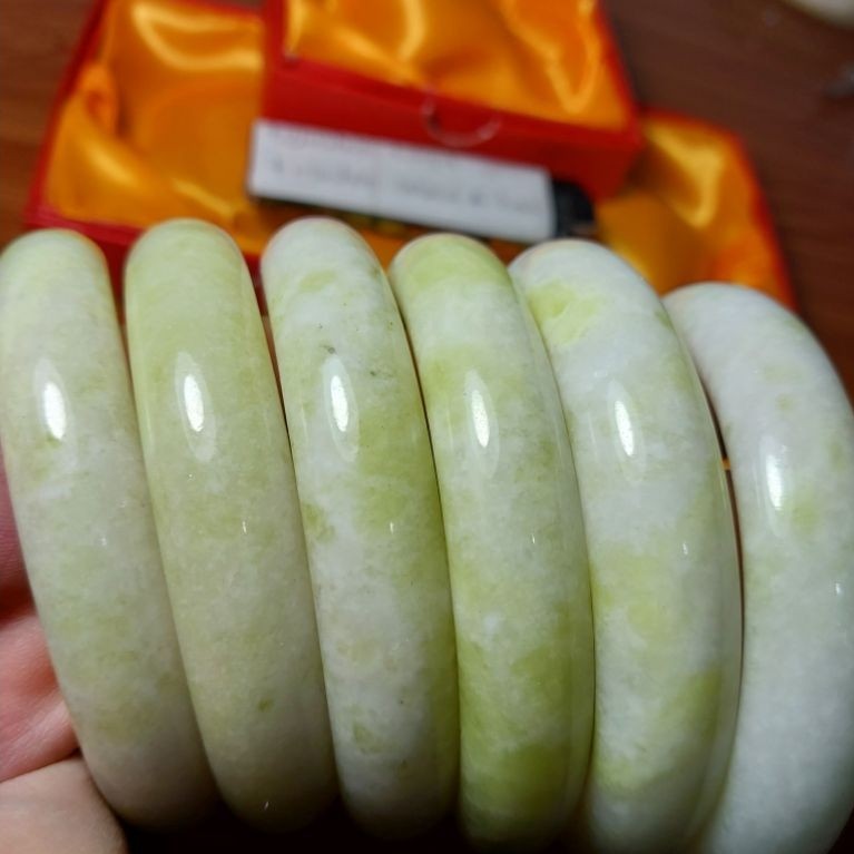 Gelang Bangle Batu Belimbing Asli Akik Alam grade A