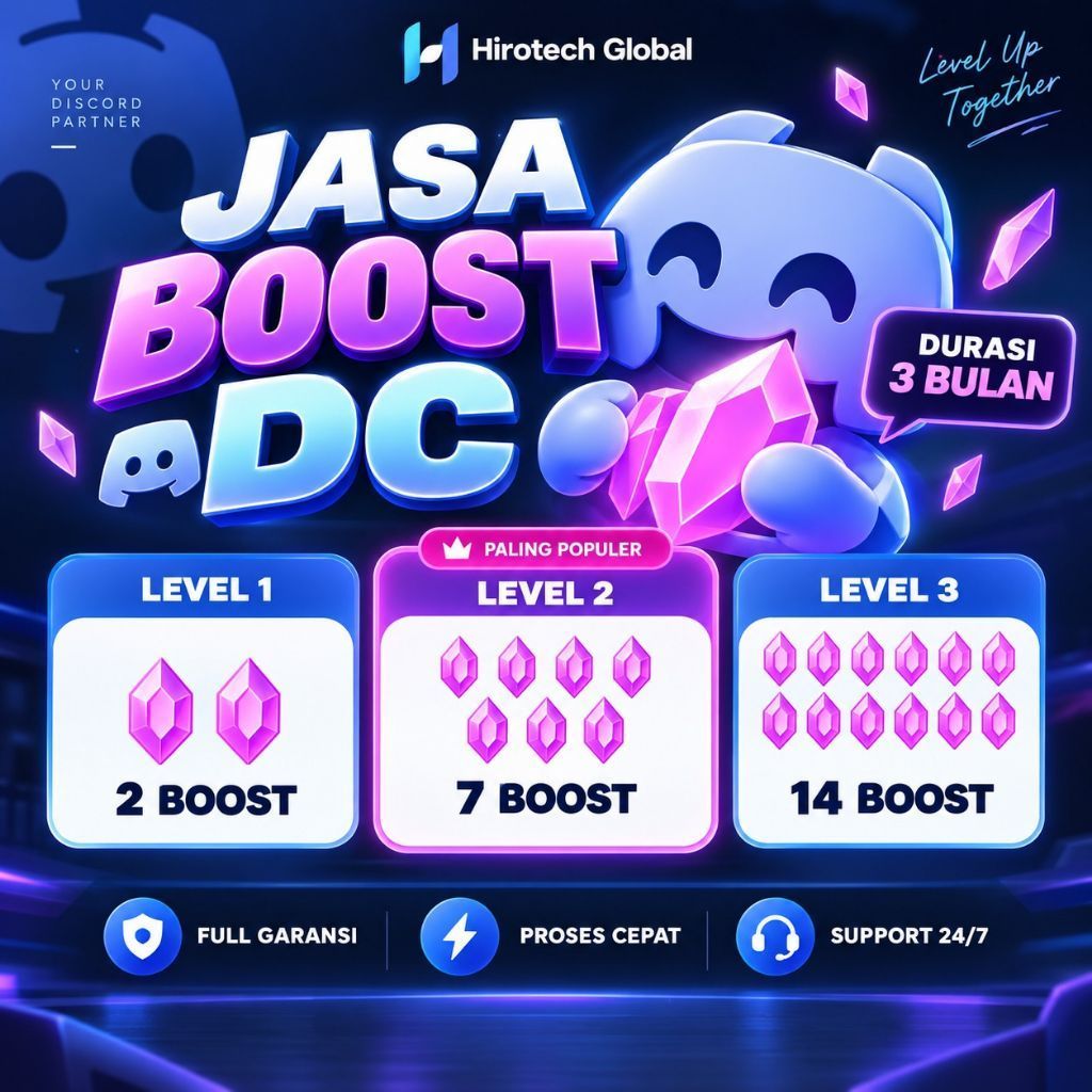 JASA BOOST SERVER DC DURASI 3 BULAN - PROSES CEPAT BERGARANSI