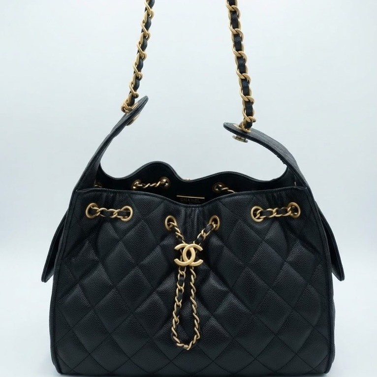Chanel 25 GHW pedes pait - Tas Second