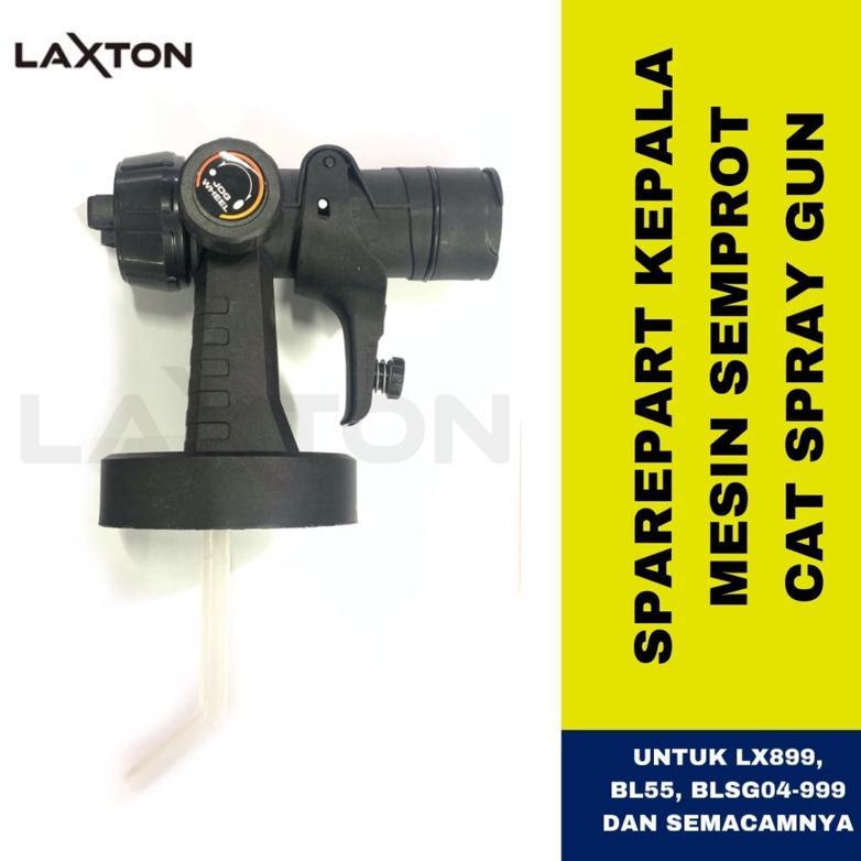 Sparepart kepala spray gun mesin semprot cat Laxton LX899, Bull BL55, BLSG04-999 dan semacamnya