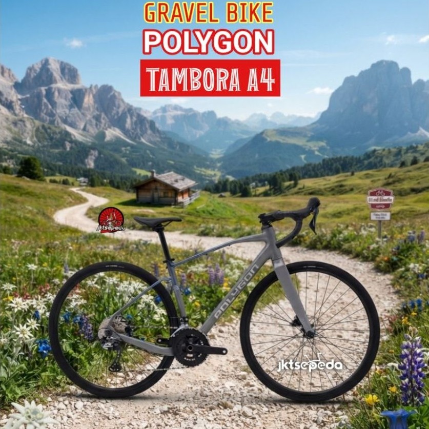 Sepeda Gravel Bike POLYGON TAMBORA A4