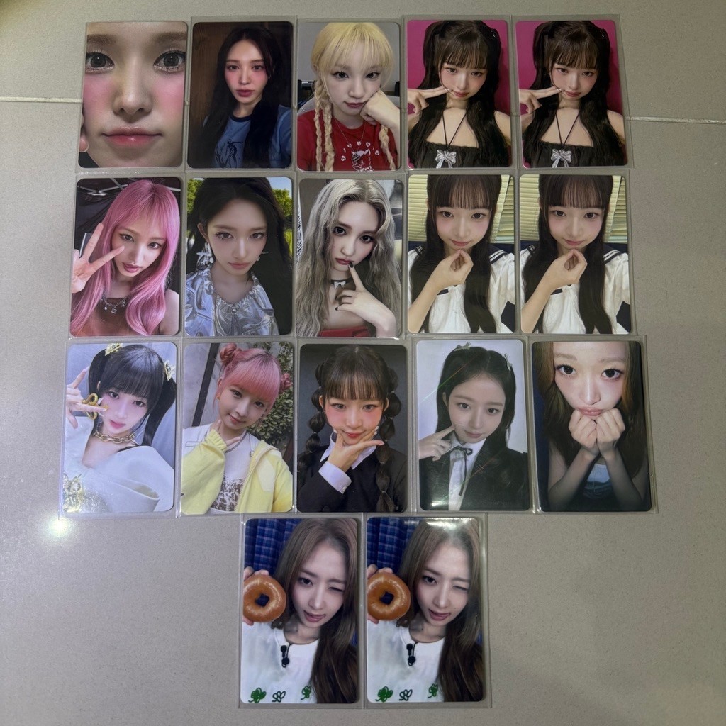 Official Photocard PC Rei IVE PC Liz IVE PC Gaeul IVE PC LEESEO IVE Papajohns Album After Like Empat