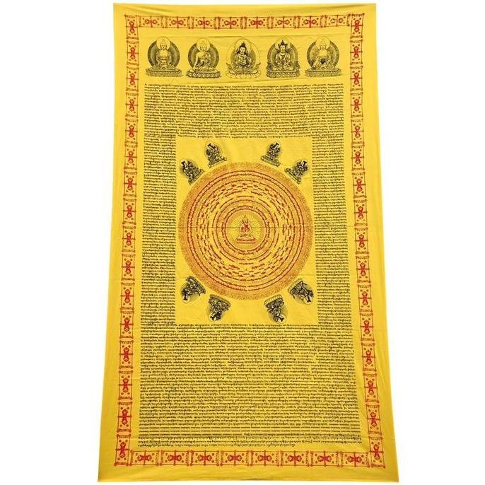 Kain Selimut Wang Sen Pei Tibet Liberation Through Touch