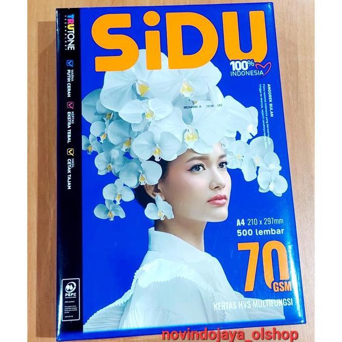 Kertas Hvs A4 Sidu 70 Gram