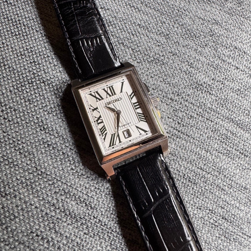Seiko tank vintage rare, Seiko premier skk715