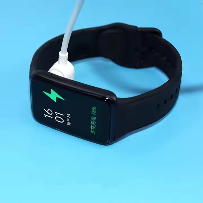 1 Meter Kabel Magnetic Charger 2 PIN OPPO Watch/Band - USB Fast Charging Kompatibel Smartwatch & Sma