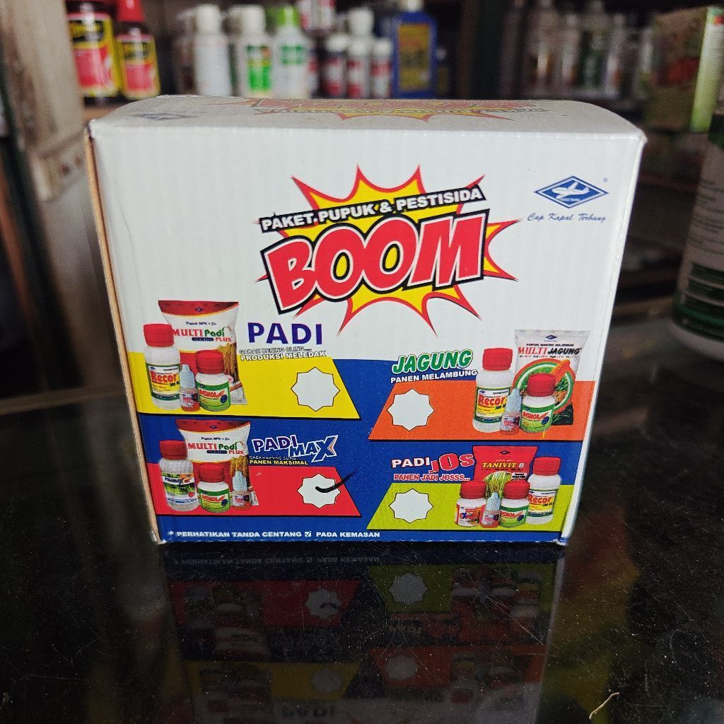 Paket Pupupuk & Pestisida BOOM Padi Panen Melambung Padi Max