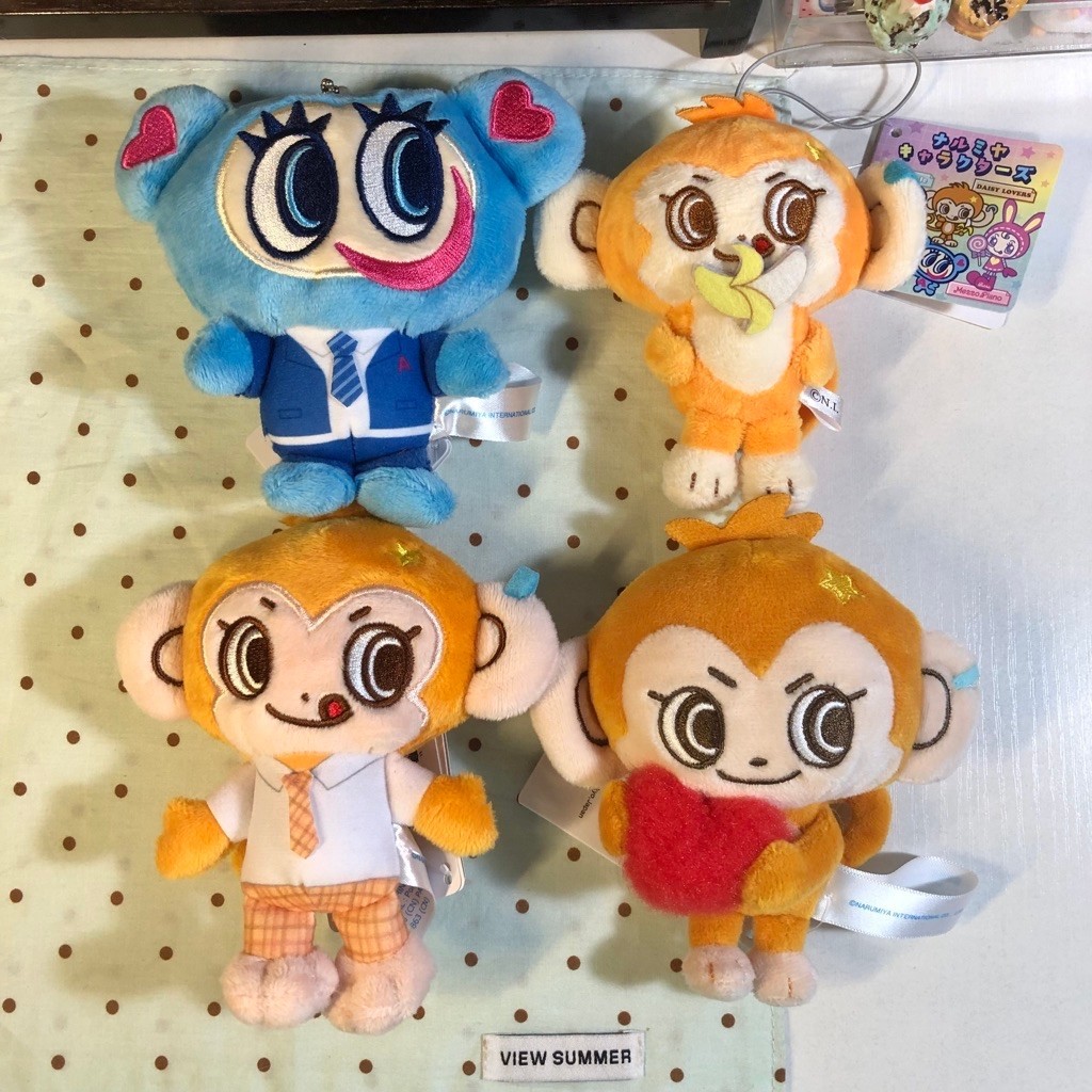 daisy lovers angel blue school mascot plush keychain