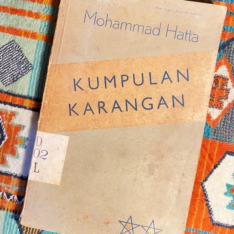 BUKU KUMPULAN KARANGAN MOHAMMAD HATTA ORIGINAL LANGKA PRELOVED