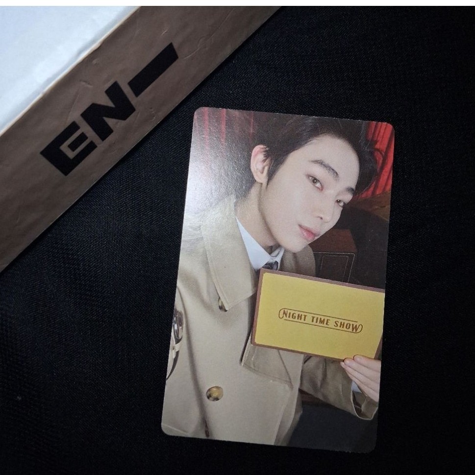 (READY STOCK) Photocard Official Sunoo Enhypen Desire Unleash/ PC Sunoo concept D:U