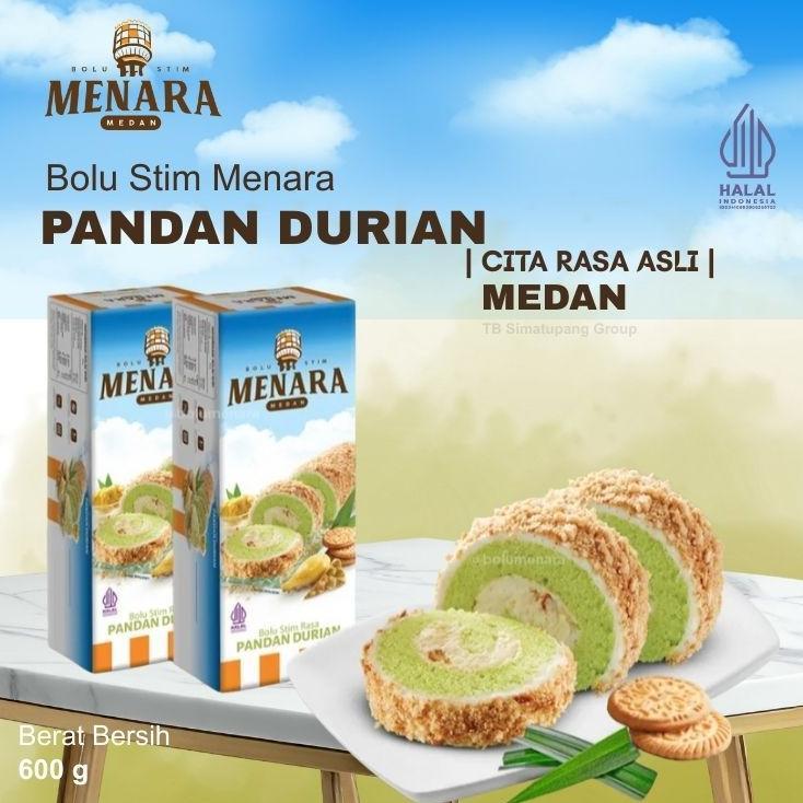 Bolu Menara Bolu Stim Pandan Durian - 600 gr