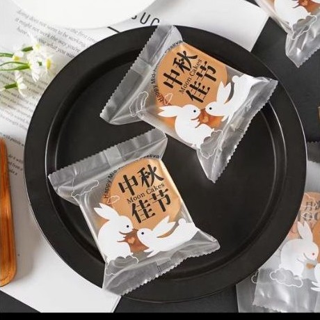 Plastik Mooncake Kelinci 50g 50Pcs