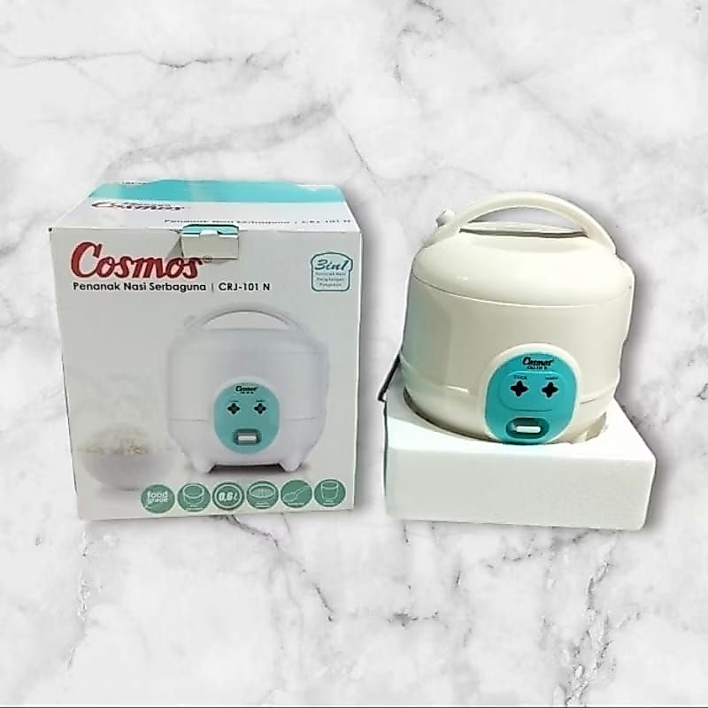 Cosmos Rice Cooker Mini 0.6 Liter 3in1 CRJ 101N - Mejikom Kecil -