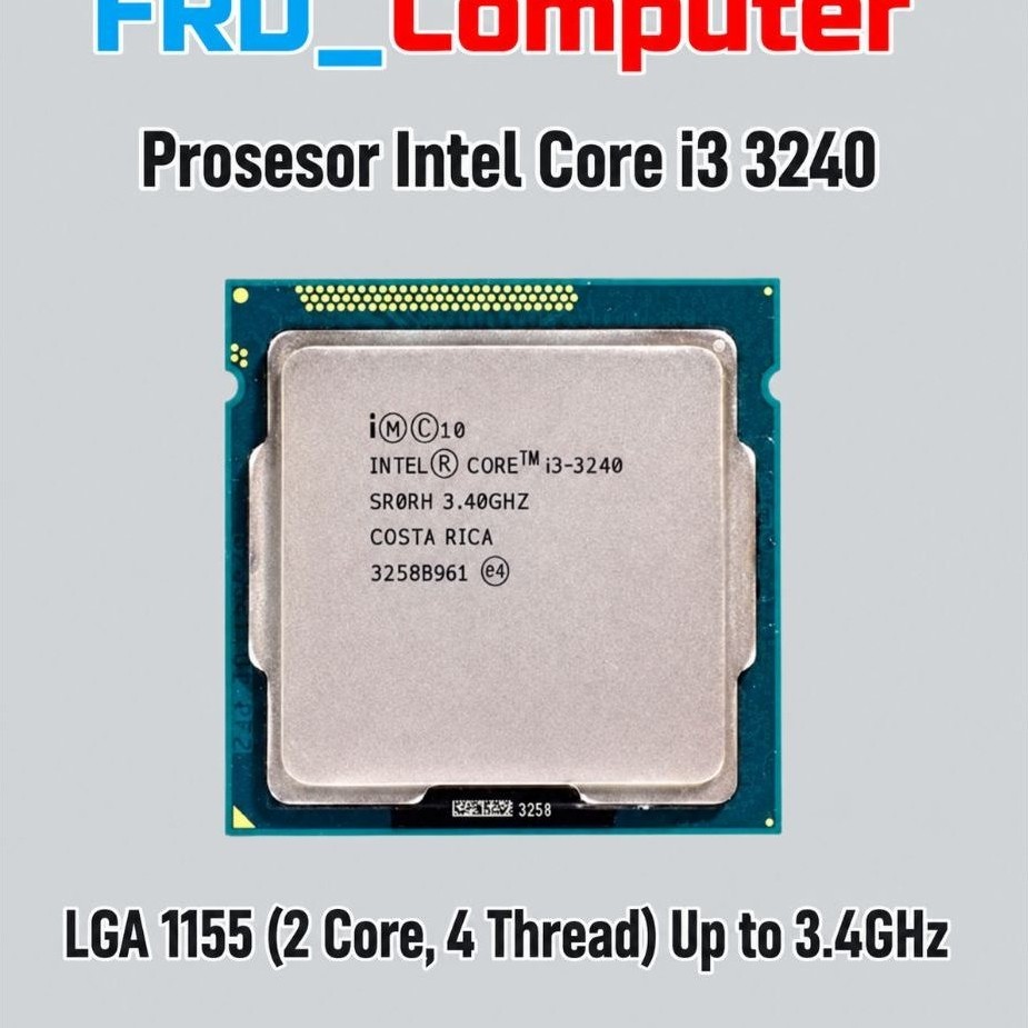 Prosessor Intel Core I3 - 3240