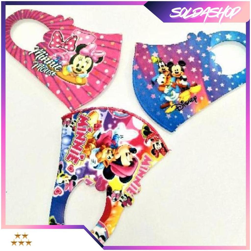 masker scuba Karakter Anak / masker Anak Karakter Ori