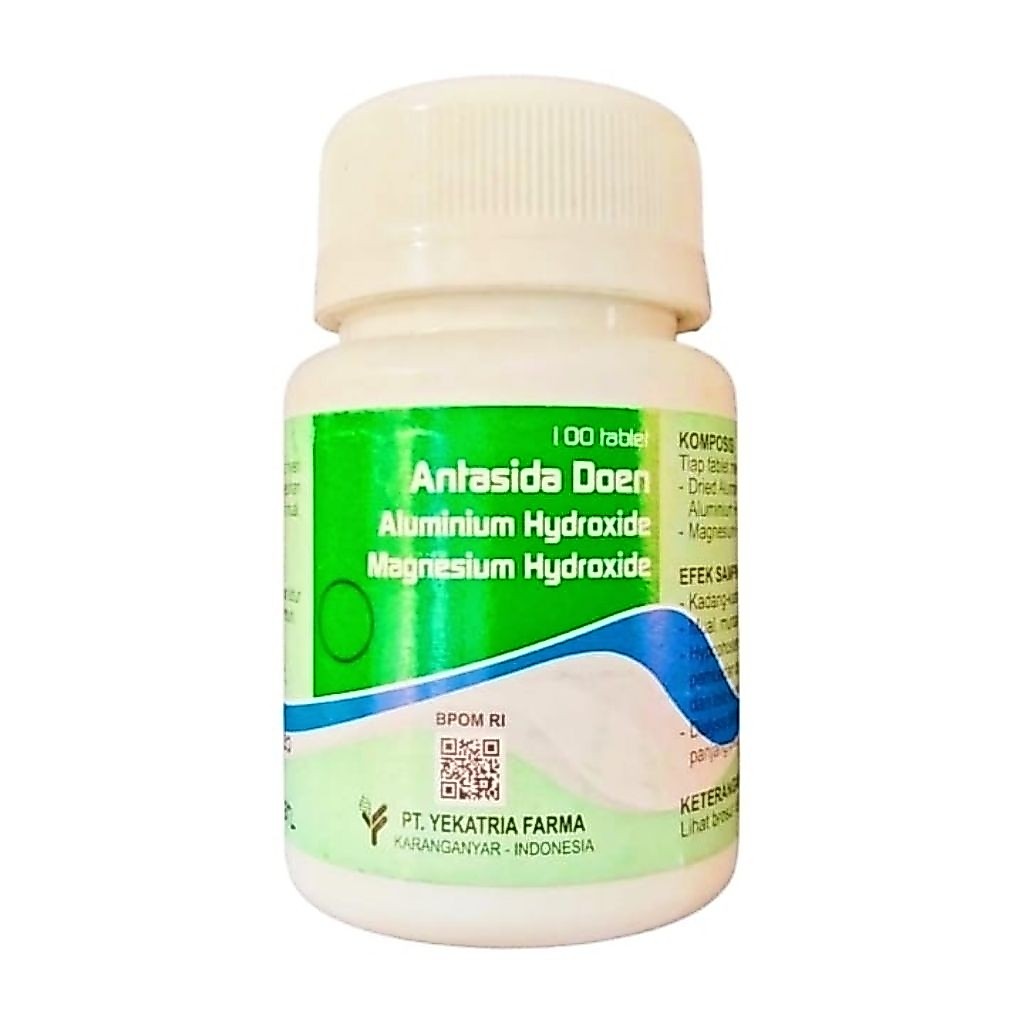 ANTASIDA DOEN 100s Tablet Botol Yekatria Farma