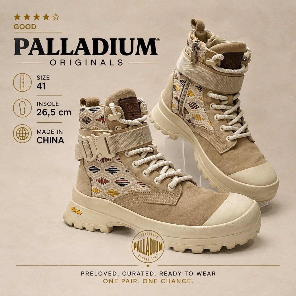 Size 41 Sepatu Boot Eropa