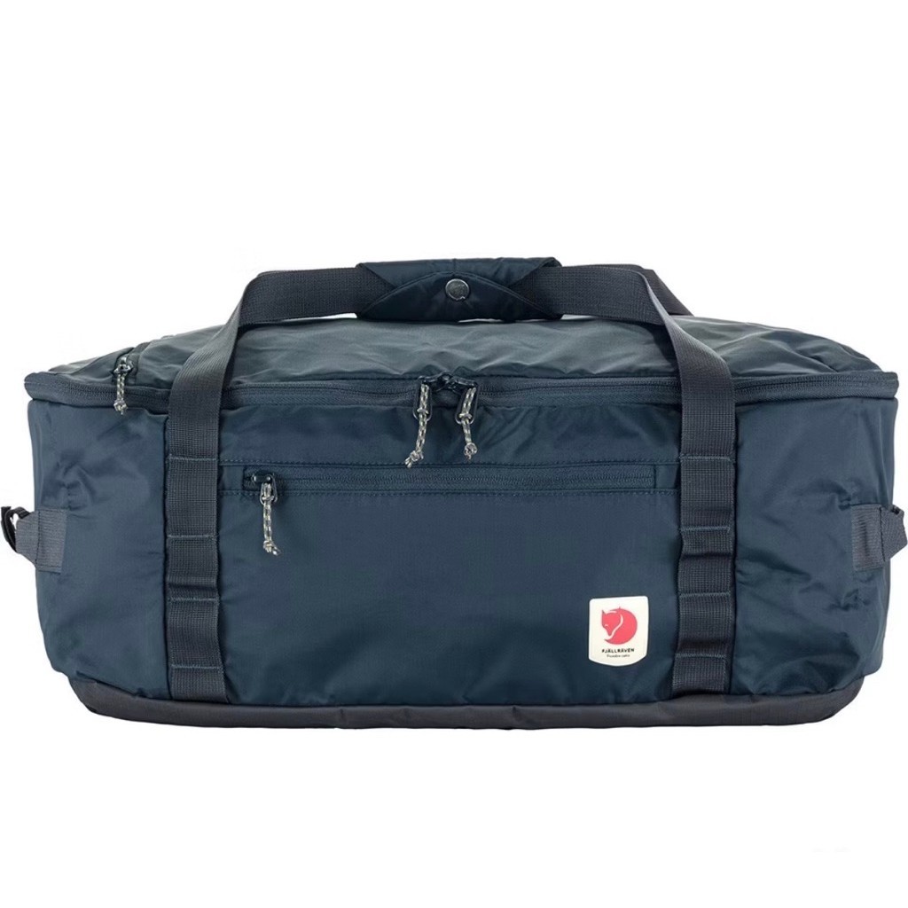 Fjallraven High Coast 36 Navy Duffle Bag Navy Original Tas Traveling Preloved Second