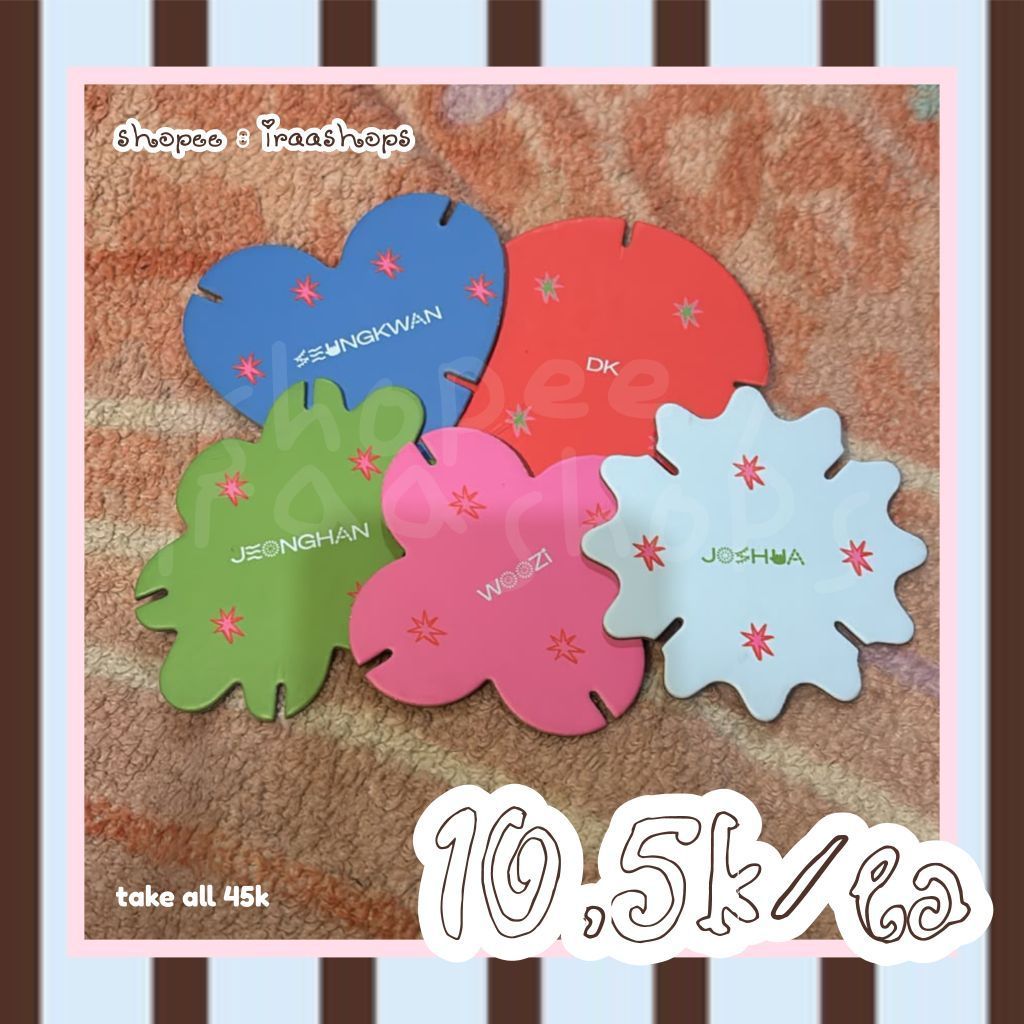 Paper Art Kit Seventeenth Heaven SVT Seventeen Seungkwan DK Jeonghan Woozi Joshua Official
