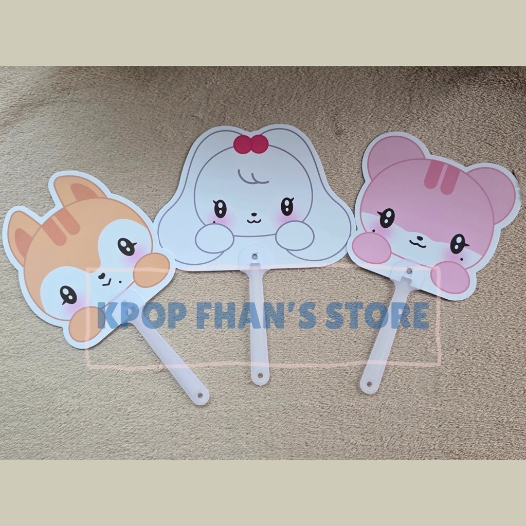 [Ready Stock] IVE Pop Up Dive into MINIVE - Handfan + Sticker