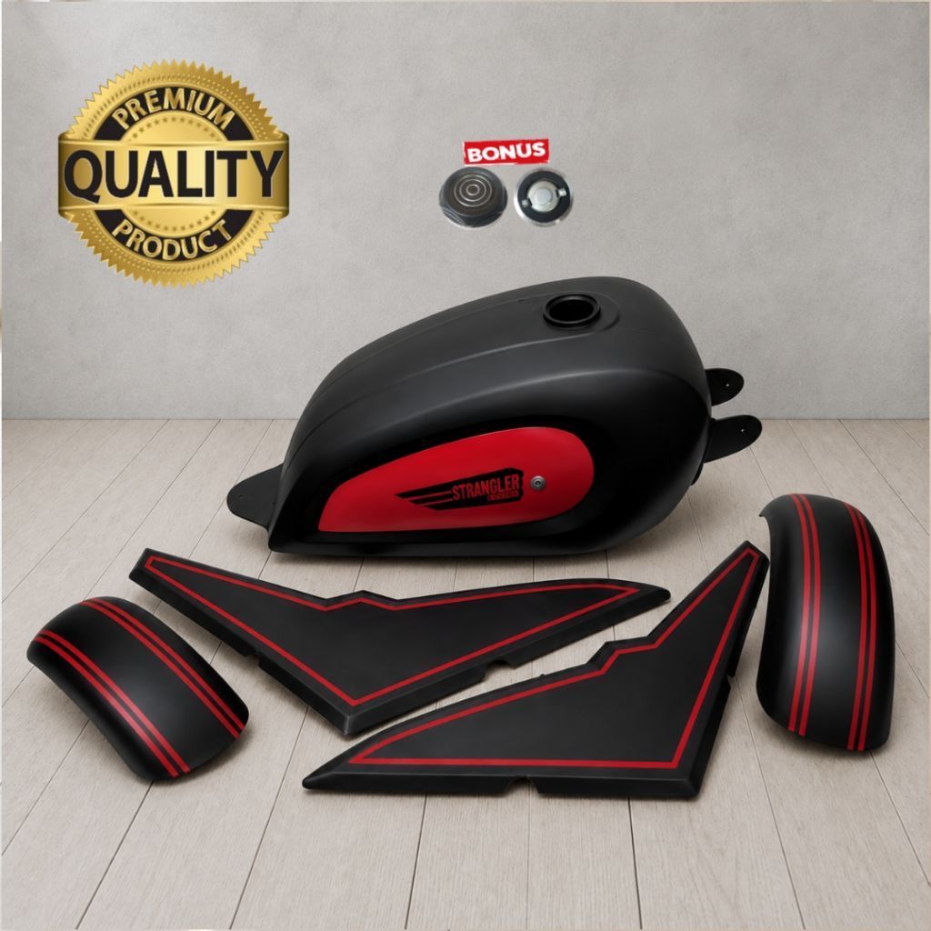 Paket Hemat Body Tangki Cat Motor CB150R CB150 Ducati Scrambler Custom injeksi Motif Doff