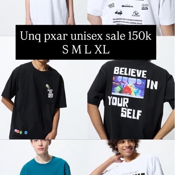 Uniqlo Tshirt UT Pixar Sale