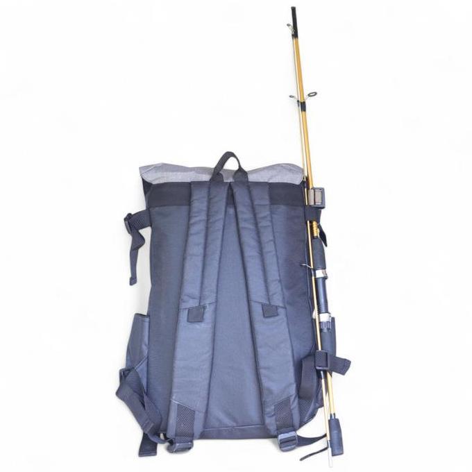 Tas Ransel Pancing Shimano - Tas Backpack Gunung & Fishing dengan Holder Joran