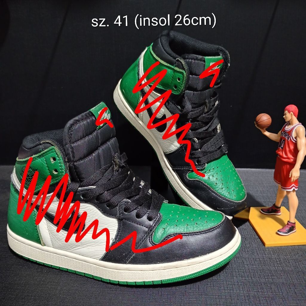 Sepatu Aj 1 second, ukuran 41 insol 26cm