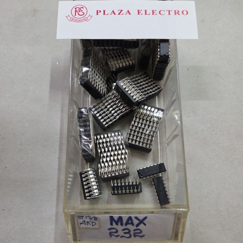 IC TRANSISTOR MAX 232 N ASLI ORIGINAL TR MAX232 N MAX232N