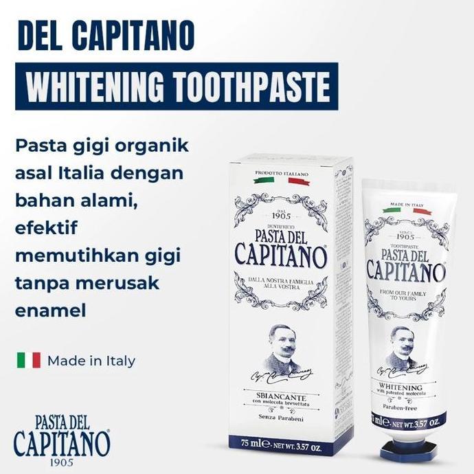 Zahn- Pieras' Propolinse Pasta Del Capitano Whitening Tootaste