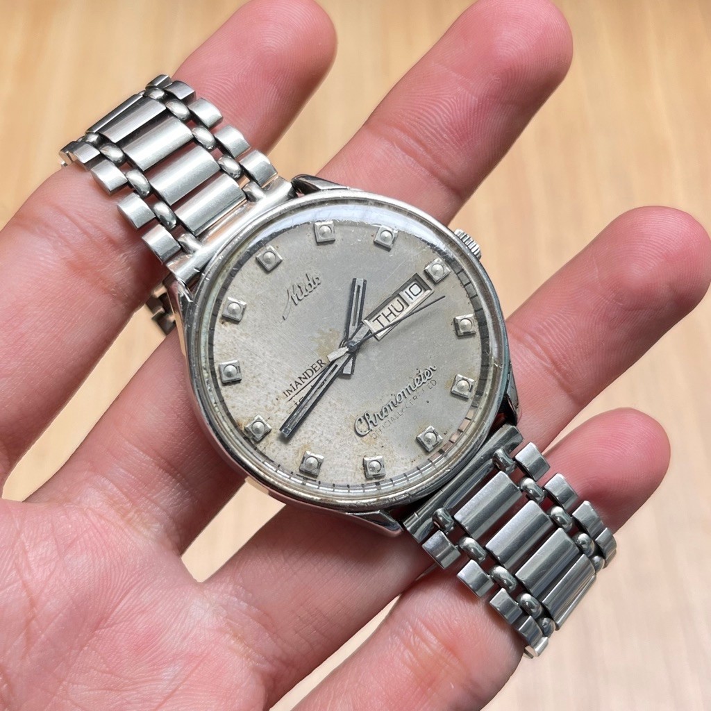 Jam Tangan Second - Mido Commander Chronometer Original
