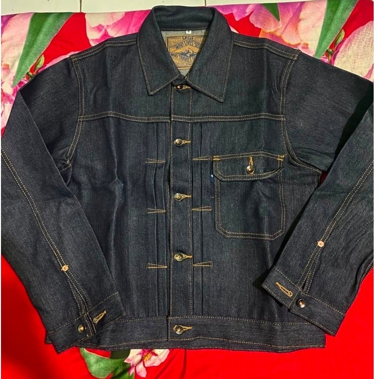 Jaket Denim Sage Manchinist Type l