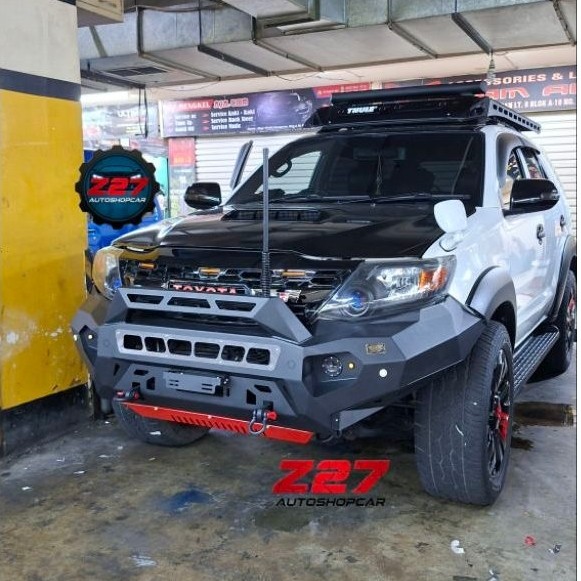 BUMPER DEPAN FORTUNER / BULLBAR FORTUNER VNT 2012 2015 PREMIUM QUALITY