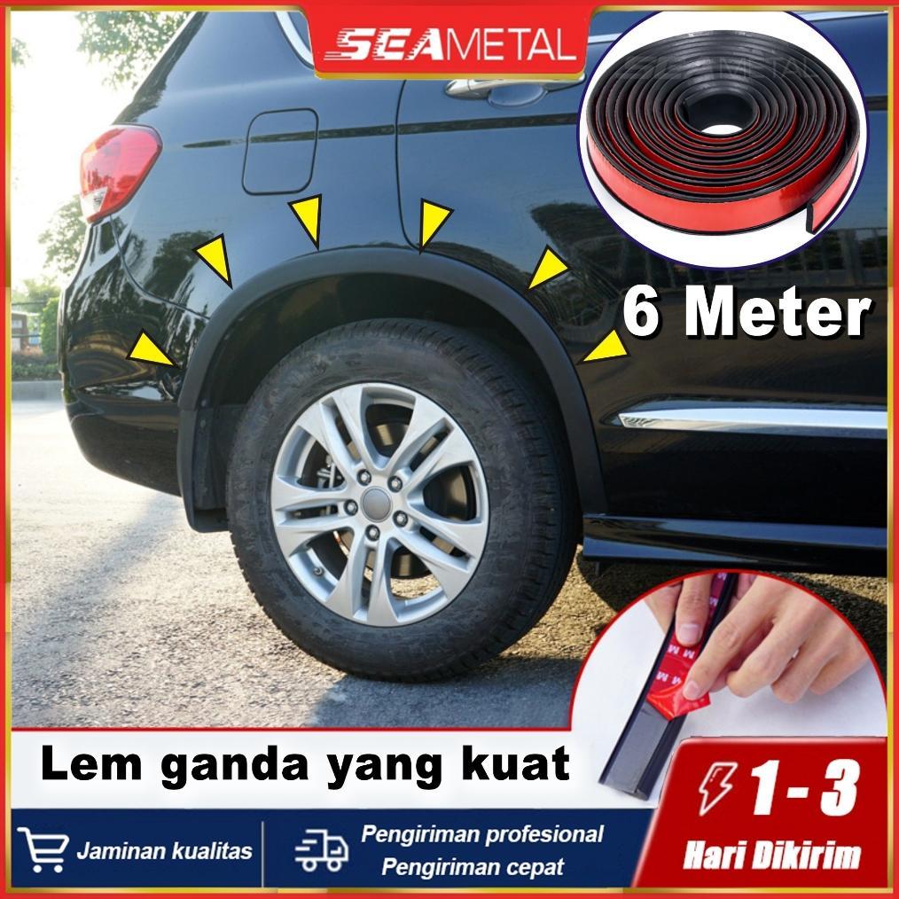 SEAMETAL Karet Fender Mobil Stiker Pelindung Fender Mobil Fender Universal Mobil Karet Pelindung
