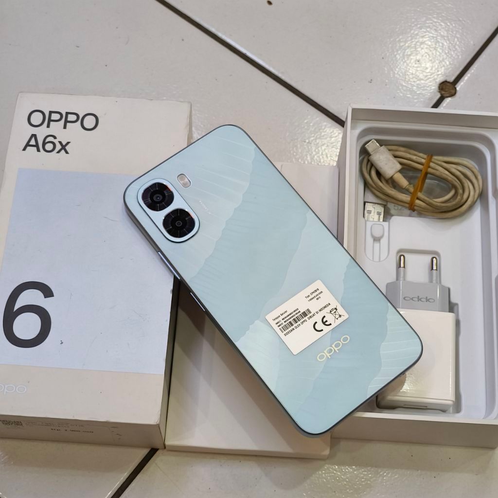 oppo A6X 6/128 second like new