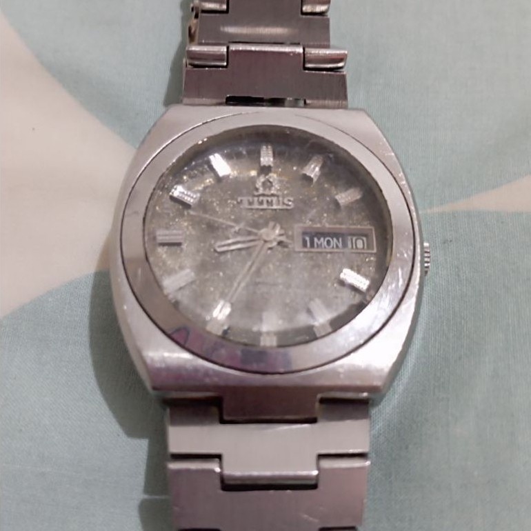 jam titus automatic vintage mesin bulova